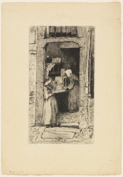 Prodejce hořčice od James Abbott McNeill Whistler