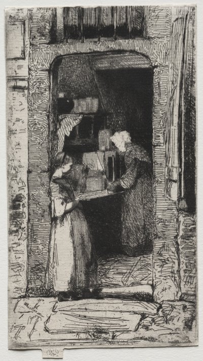 Prodejkyně hořčice od James McNeill Whistler