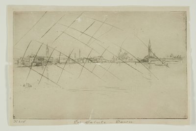 Zdraví: Svítání od James Abbott McNeill Whistler