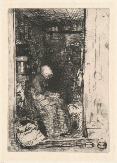 Stará hadrářka od James McNeill Whistler