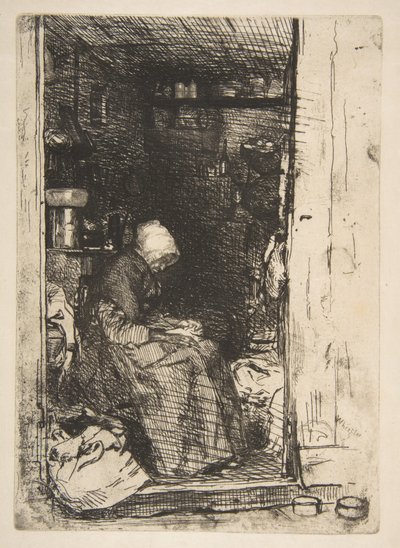 Stará hadrářka od James McNeill Whistler