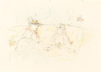 Dáma a dítě od James Abbott McNeill Whistler