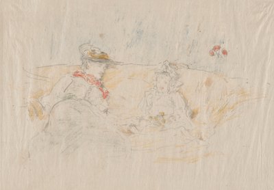 Dáma a dítě od James Abbott McNeill Whistler
