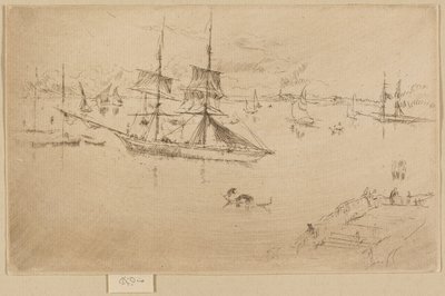 Laguna--poledne od James Abbott McNeill Whistler