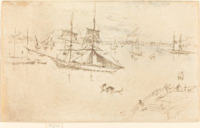 Laguna: poledne od James Abbott McNeill Whistler