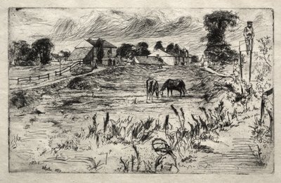Krajina s koněm od James McNeill Whistler