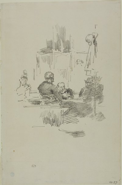 Pozdní Picquet od James Abbott McNeill Whistler