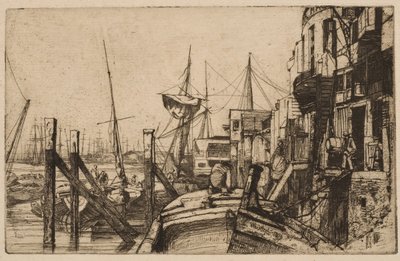 Limehouse od James McNeill Whistler