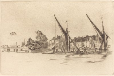 Lindsey Houses od James Abbott McNeill Whistler