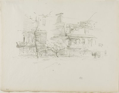 Lindsey Row, Chelsea od James Abbott McNeill Whistler