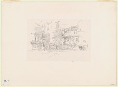 Lindsey Row, Chelsea od James McNeill Whistler