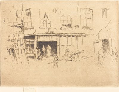 Malý dvůr od James Abbott McNeill Whistler