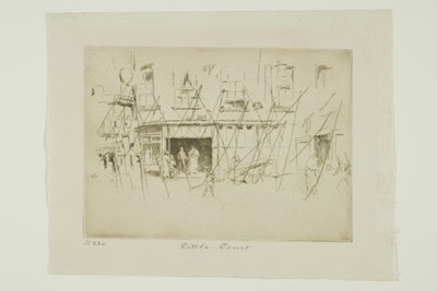 Malý dvůr od James Abbott McNeill Whistler
