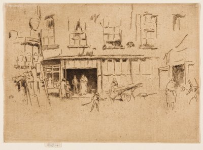 Malý dvůr od James Abbott McNeill Whistler
