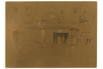 Malý dvůr od James McNeill Whistler