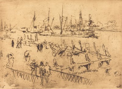Malý Dordrecht od James Abbott McNeill Whistler