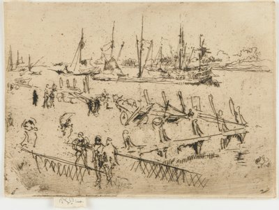 Malý Dordrecht od James Abbott McNeill Whistler