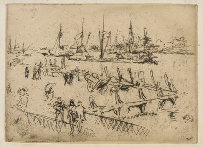 Malý Dordrecht od James Abbott McNeill Whistler