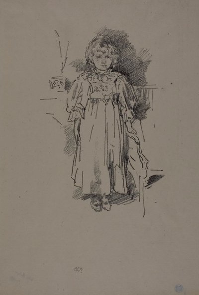Malá Evelyn od James Abbott McNeill Whistler