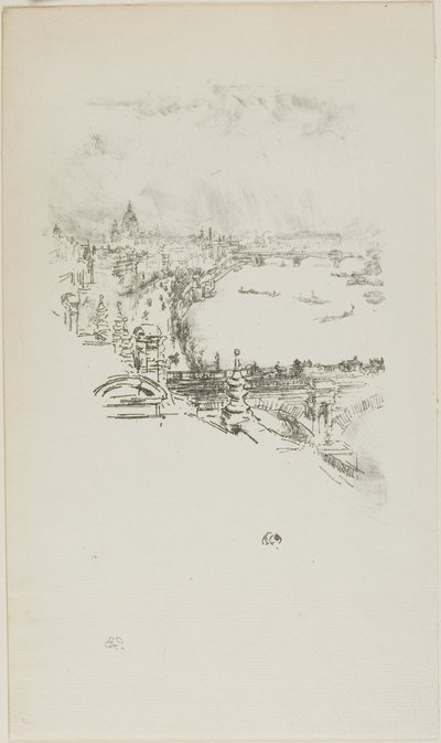 Malý Londýn od James McNeill Whistler