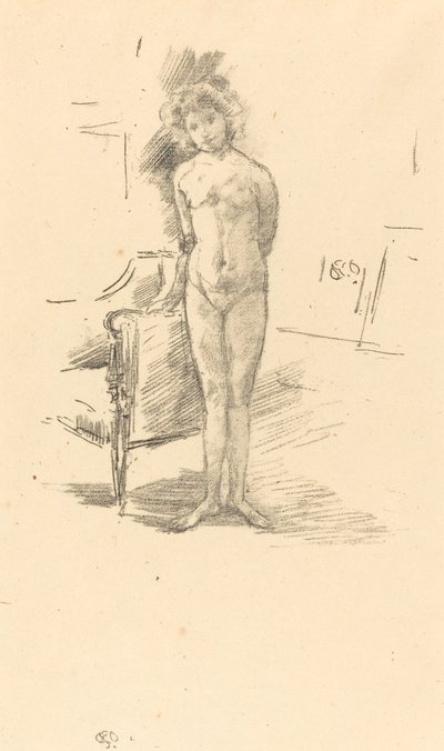 Modelka z malého Londýna od James Abbott McNeill Whistler