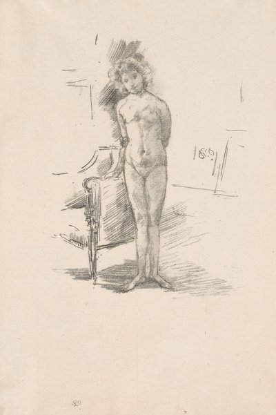 Modelka z malého Londýna od James Abbott McNeill Whistler
