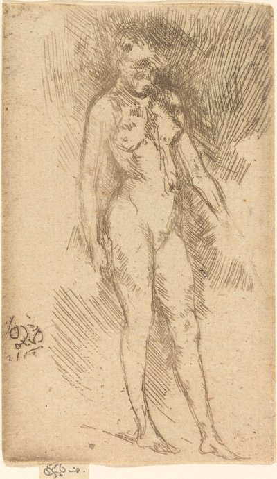 Malá nahá postava od James Abbott McNeill Whistler