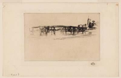 Malý Putney Bridge od James Abbott McNeill Whistler
