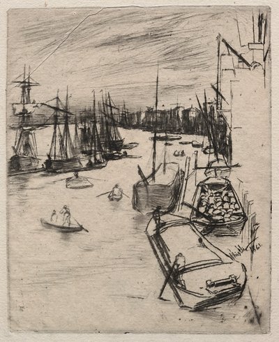 Little Wapping od James McNeill Whistler