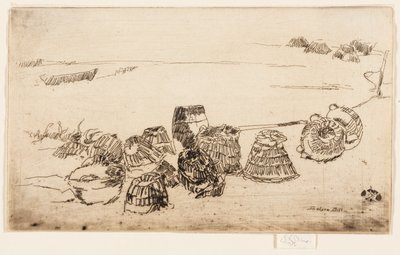 Lobster Pots - Selsea Bill od James Abbott McNeill Whistler
