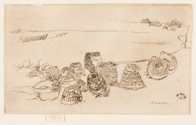 Lobster Pots - Selsea Bill od James Abbott McNeill Whistler