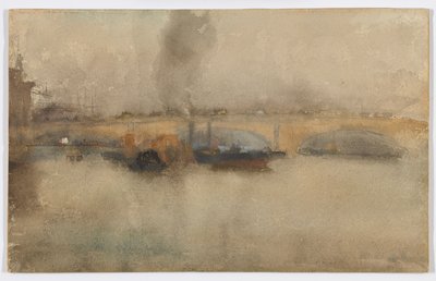 londýnský most od James Abbott McNeill Whistler