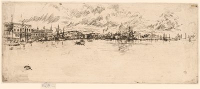 Dlouhé Benátky od James Abbott McNeill Whistler