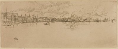 Dlouhé Benátky od James Abbott McNeill Whistler