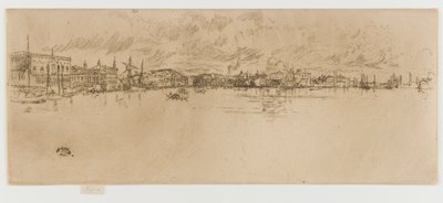 Dlouhé Benátky od James Abbott McNeill Whistler