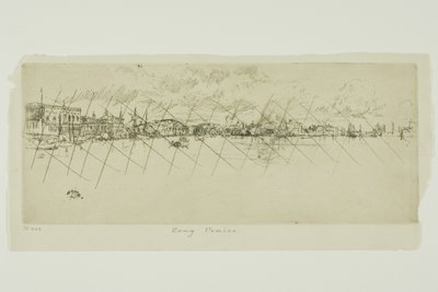 Dlouhé Benátky od James Abbott McNeill Whistler