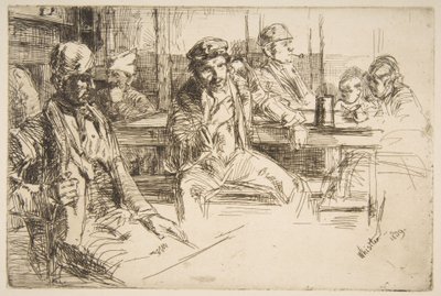 Přístavní dělníci od James McNeill Whistler