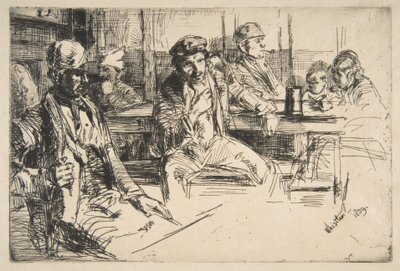 Přístavní dělníci od James McNeill Whistler