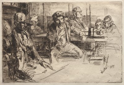 Přístavní dělníci od James McNeill Whistler