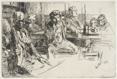 Přístavní dělníci od James McNeill Whistler