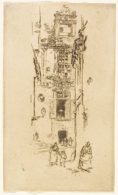 Radnice, Loches od James Abbott McNeill Whistler