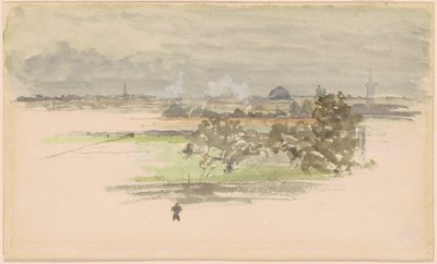 Marsh na Zélandu od James Abbott McNeill Whistler