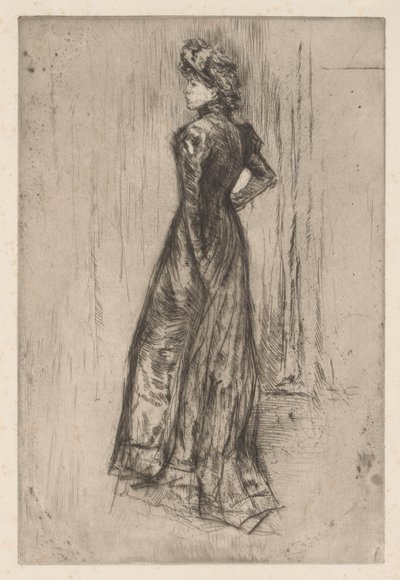 Maud, stojící od James Abbott McNeill Whistler