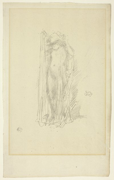Model Drapping od James Abbott McNeill Whistler