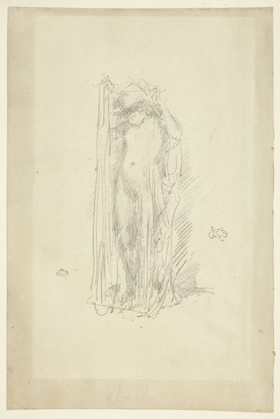 Model Drapping od James Abbott McNeill Whistler
