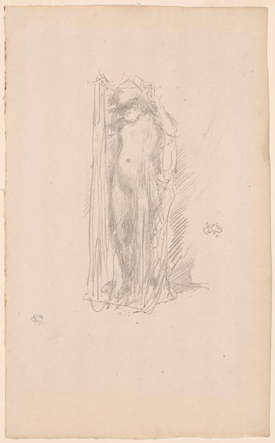Model Drapping od James Abbott McNeill Whistler