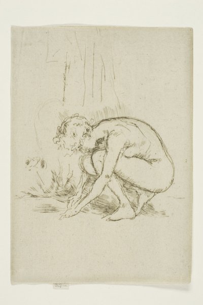 Model shrbený od James Abbott McNeill Whistler