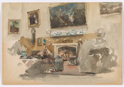 Moreby Hall od James Abbott McNeill Whistler