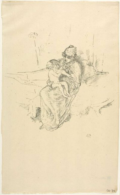 Matka a dítě č. 1 od James McNeill Whistler