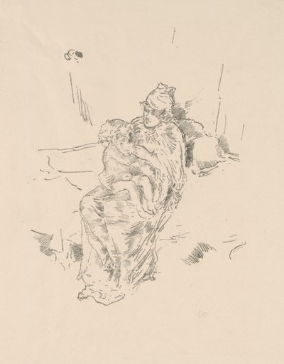 Matka a dítě, č. 5 od James Abbott McNeill Whistler